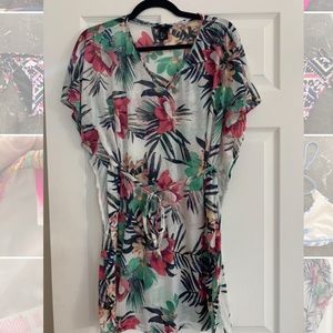 Floral Swimsuit Coverup